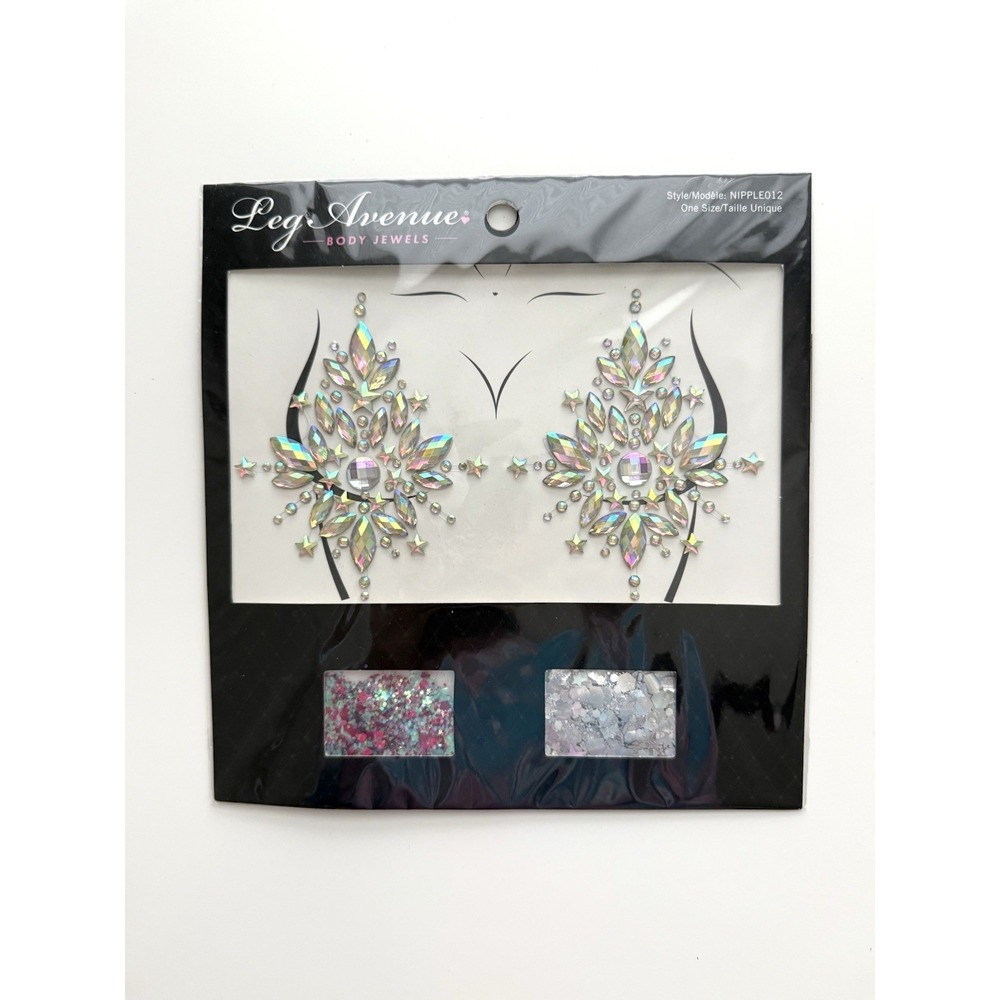 Body Jewels Glitter Kit Festival Coachella Cosplay Halloween Costume Fairy Sexy